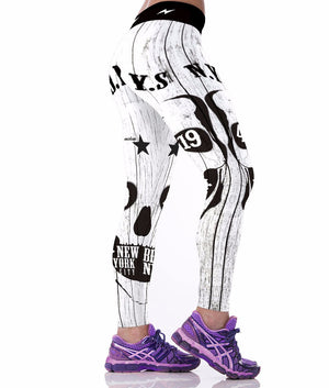 "Bronx 41" 3D Printed Gym Leggings / Yoga Pants