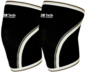 RAW Built Tech Knee Sleeve - 7mm Neoprene (Black)