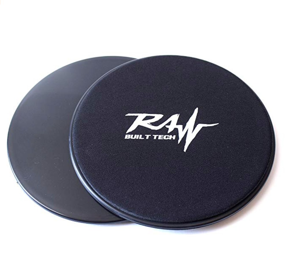 Workout Glide Plates / Core Discs - RAWBuiltTech Professional Quality Glide Disks