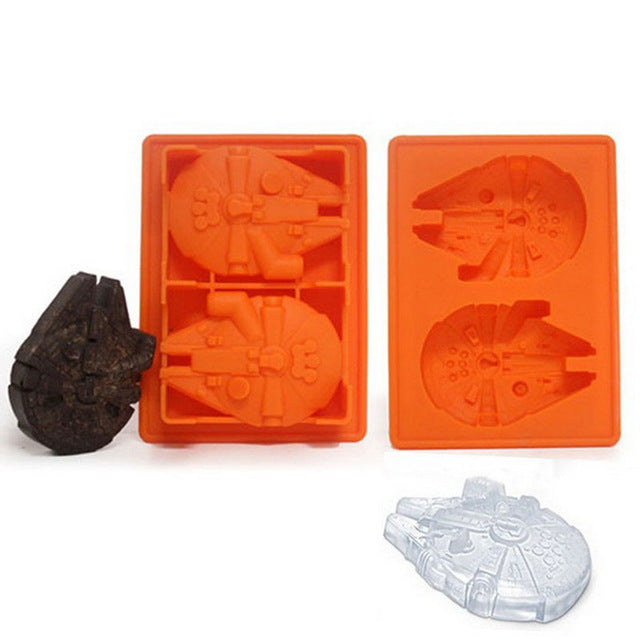 Star Wars Ice Tray Silicone Mold DIY Ice Cube Tray Chocolate Mould Death  Star 